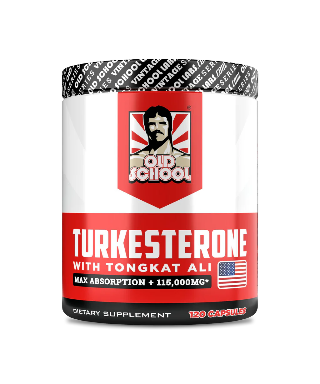 Turkesterone Old School 120 cápsulas + Envío gratis